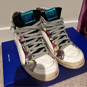 P448 Multicolor High-Top Sneakers